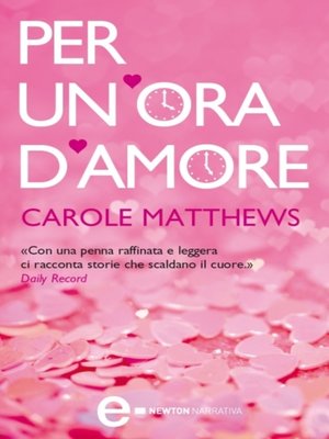 cover image of Per un'ora d'amore